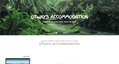 Desktop Screenshot of otwaysaccommodation.com.au