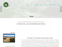 Tablet Screenshot of otwaysaccommodation.com.au